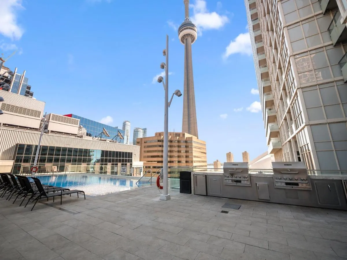 Stylish 1Br + Office Condo - Cn Tower View Toronto 0*,