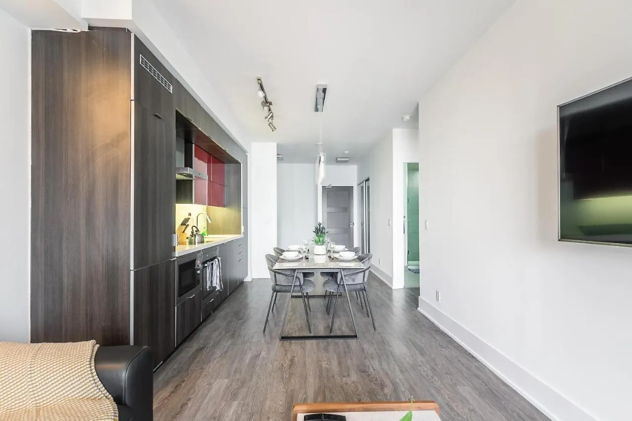 Apartment Stylish 1Br + Office Condo - Cn Tower View Toronto