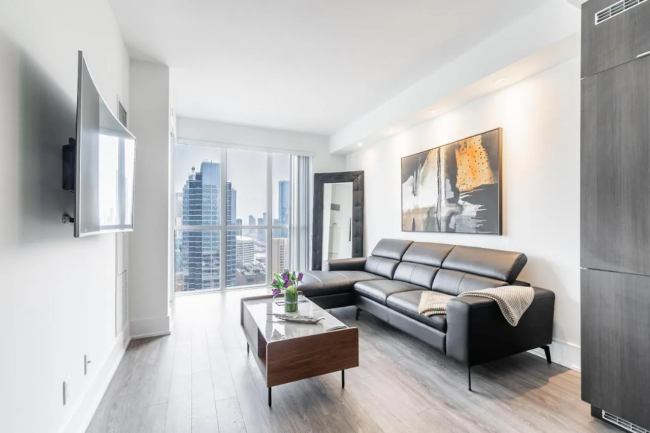Apartamento Stylish 1Br + Office Condo - Cn Tower View Toronto